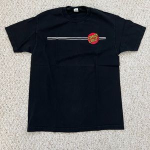 Mens Santa Cruz t shirt size large